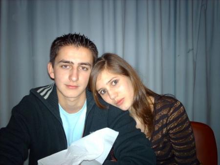 quentin avec ma tite soeur